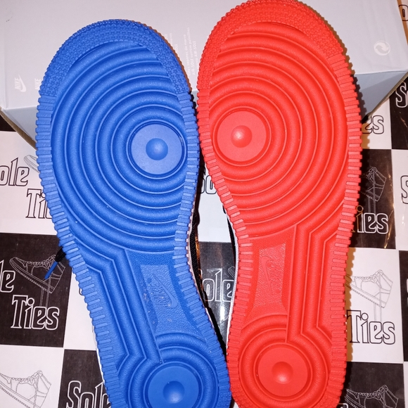 Nike Air Force 1 LV8 82 Low AF1 Bred & Royal - Picture 7 of 8